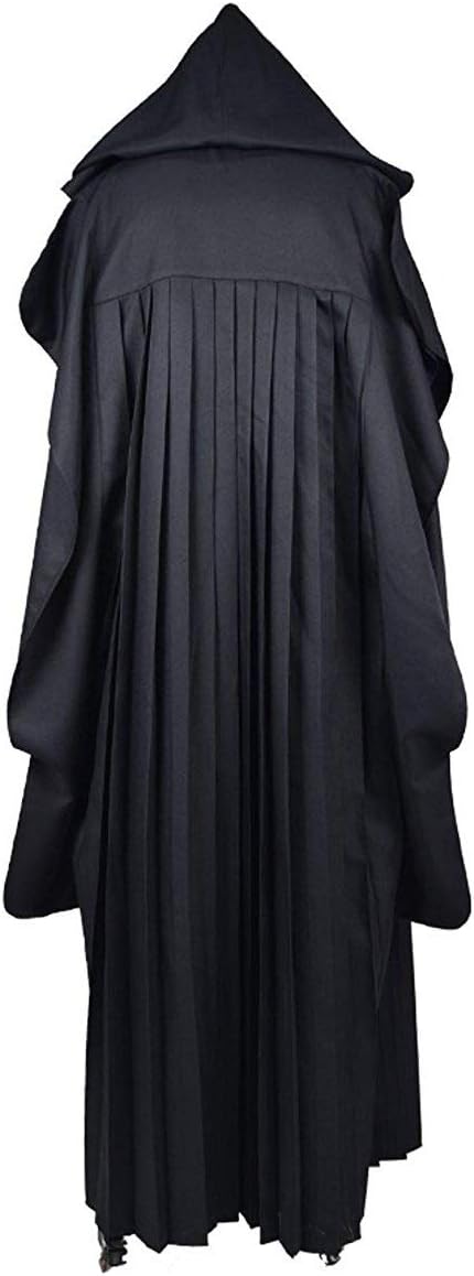1777995883 994 Rongxu Mens Black Tunic Hooded Robe Pants With Belt Review