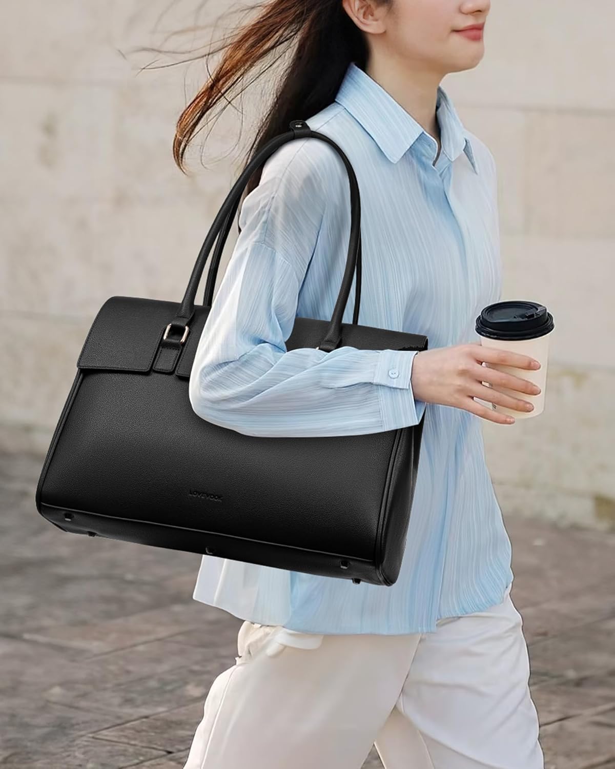 1778077781 241 LOVEVOOK Laptop Bag For Women Work Tote Messenger Bag Review