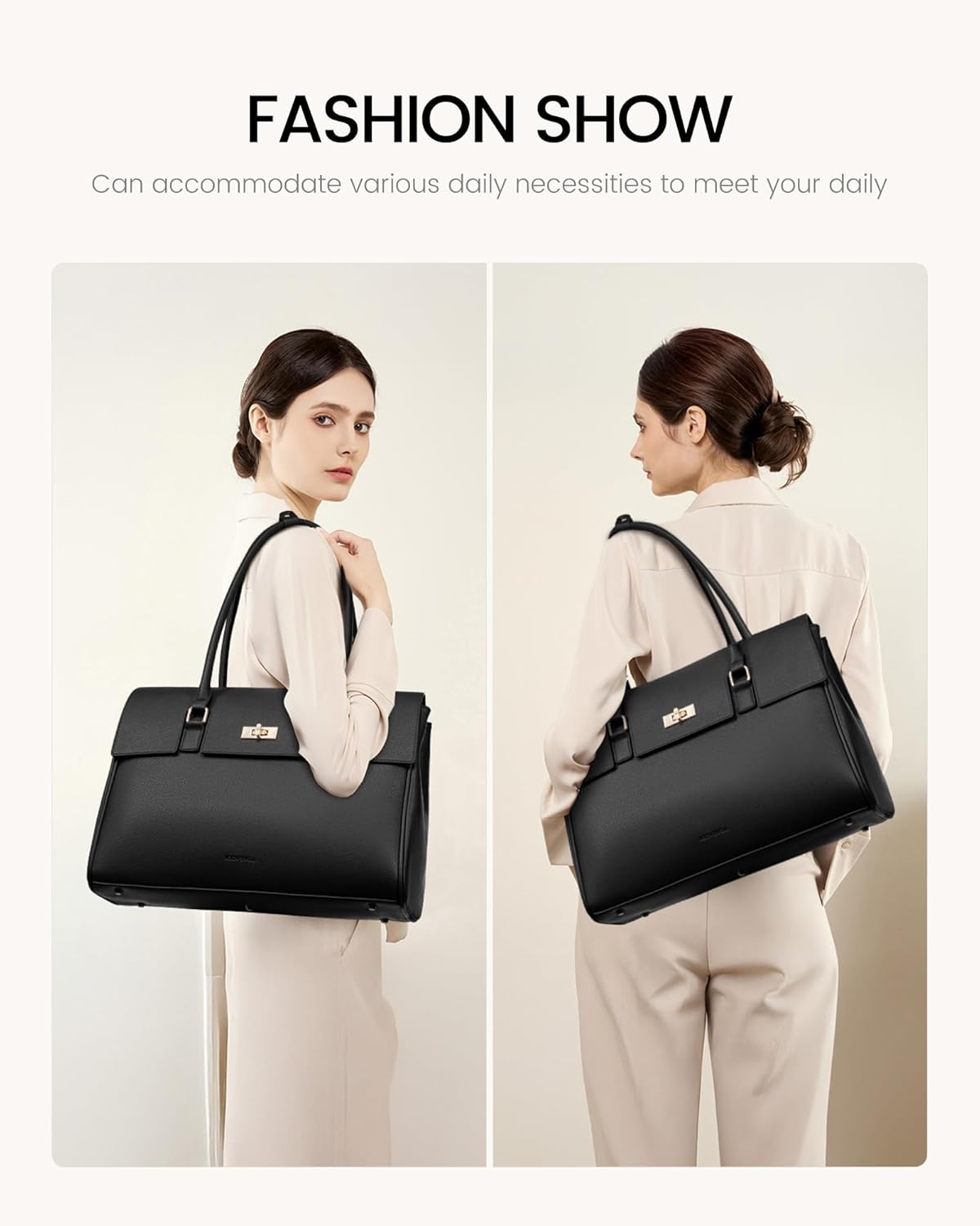 1778077783 861 LOVEVOOK Laptop Bag For Women Work Tote Messenger Bag Review