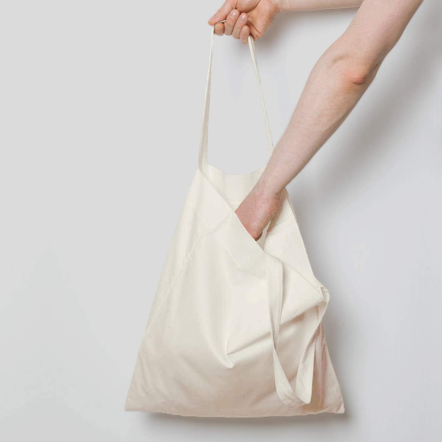 1778310568 30 NPBAG 25 Pack 15 X 16 Natural Cotton Tote Bags