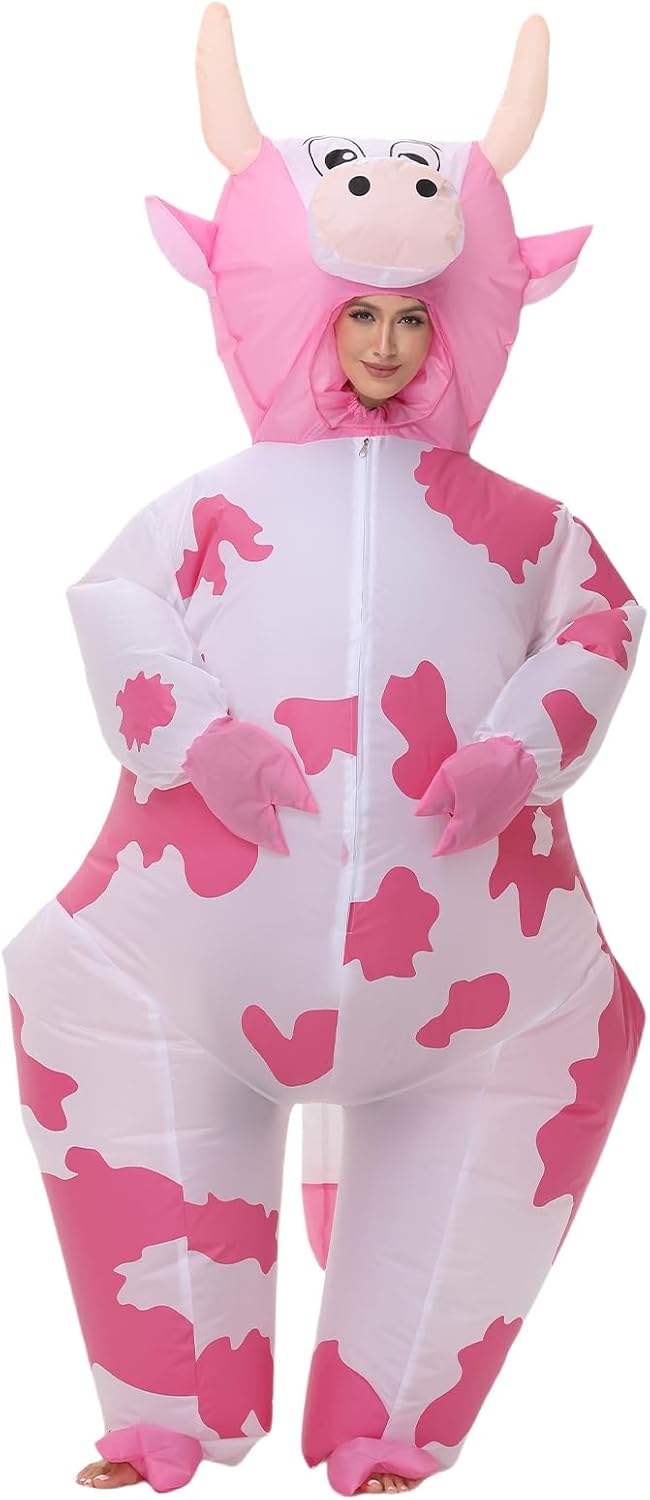1778341616 970 Inflatable Cow Costune Blow Up Animal Costume For Review Halloween