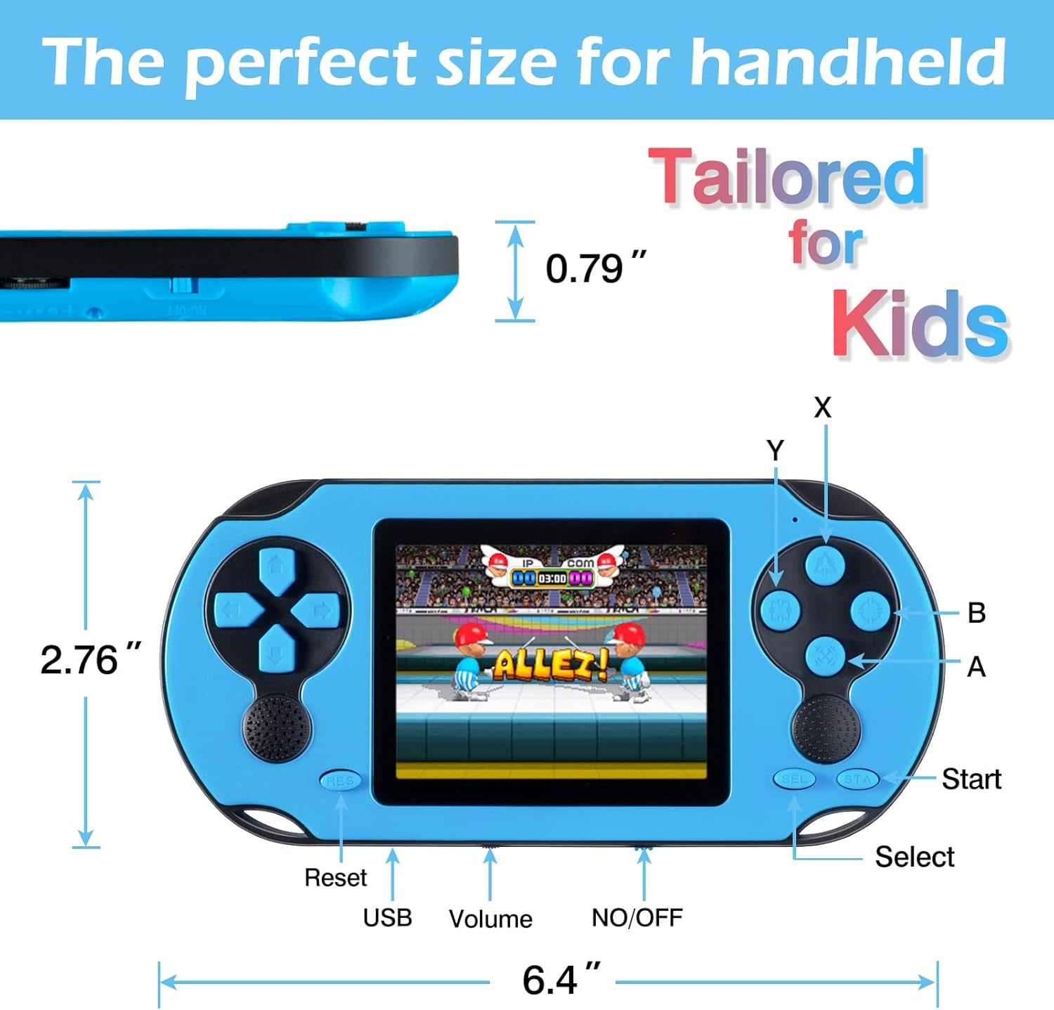1778408756 362 TaddToy 16 Bit Handheld Game For Kids Adults 30 Review