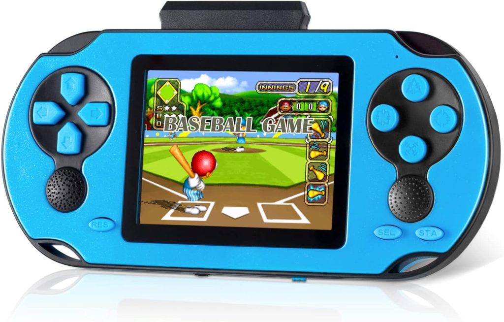 TaddToy 16 Bit Handheld Game for Kids Adults, 3.0''
