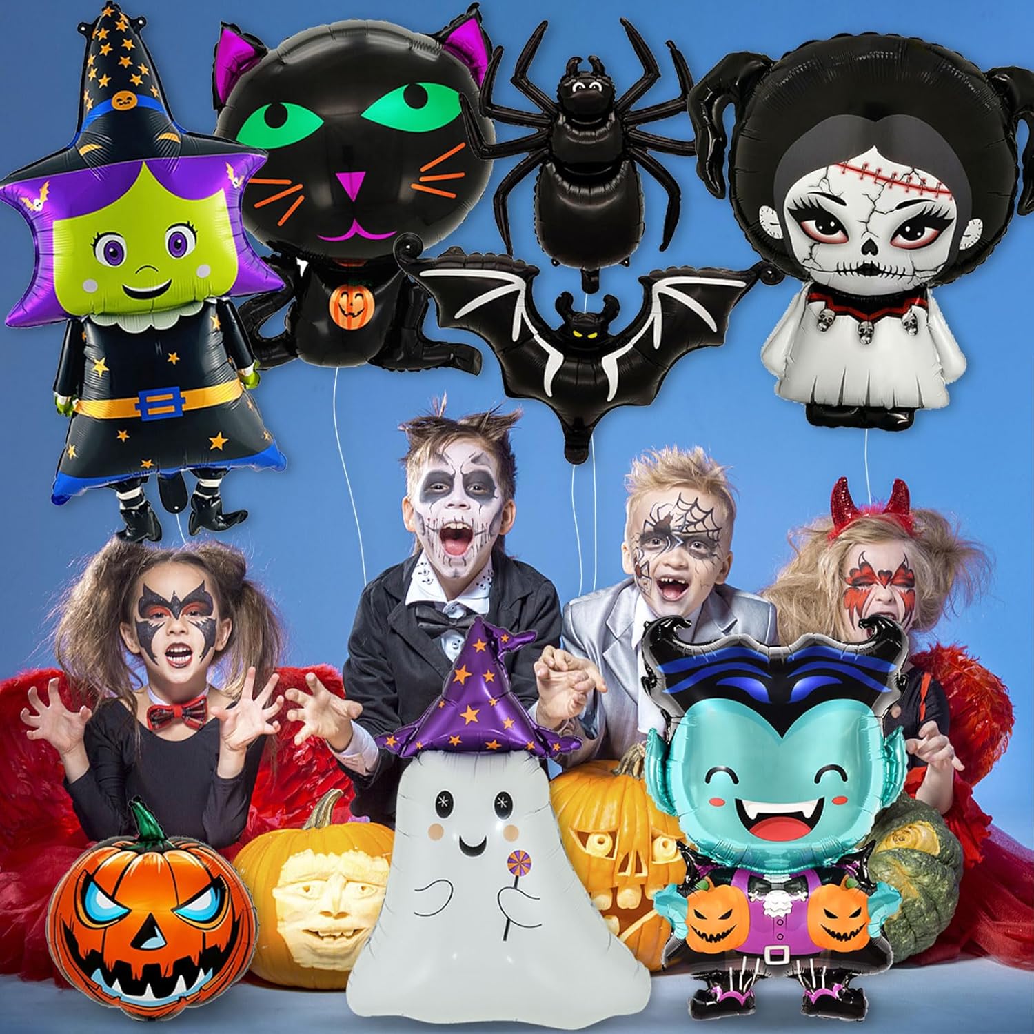 1778427115 433 38 Inch Halloween Ghost Foil Mylar Balloons Bat Spider Review