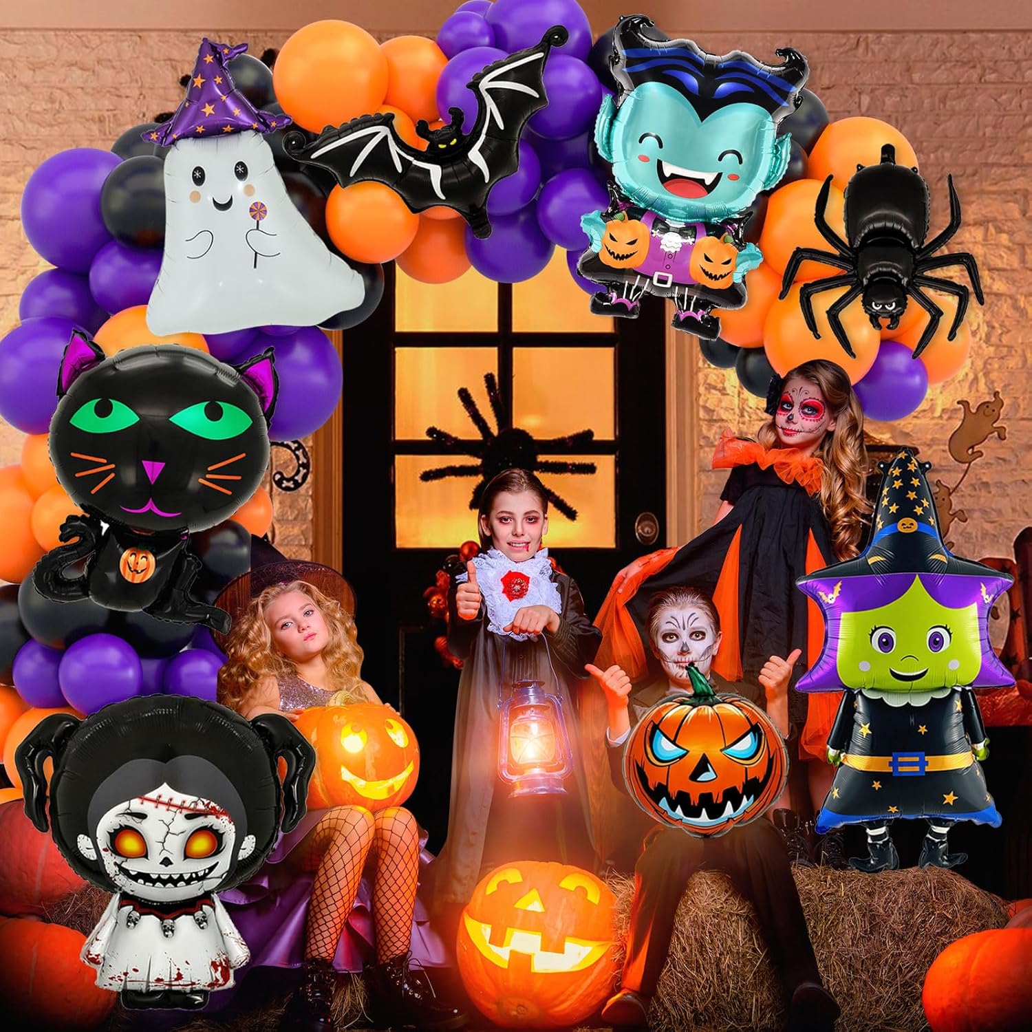 1778427115 786 38 Inch Halloween Ghost Foil Mylar Balloons Bat Spider Review