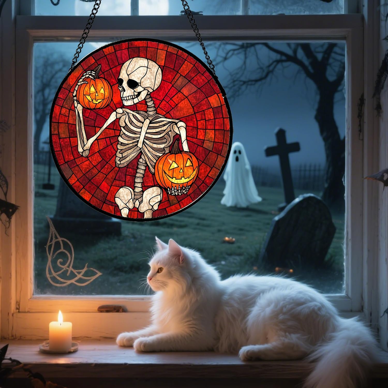Stained Glass Window Hanging - Halloween Decorations Review inflatable halloween decorations 1778461084 751 Stained Glass Window Hanging Halloween Decorations Review Inflatable Halloween
