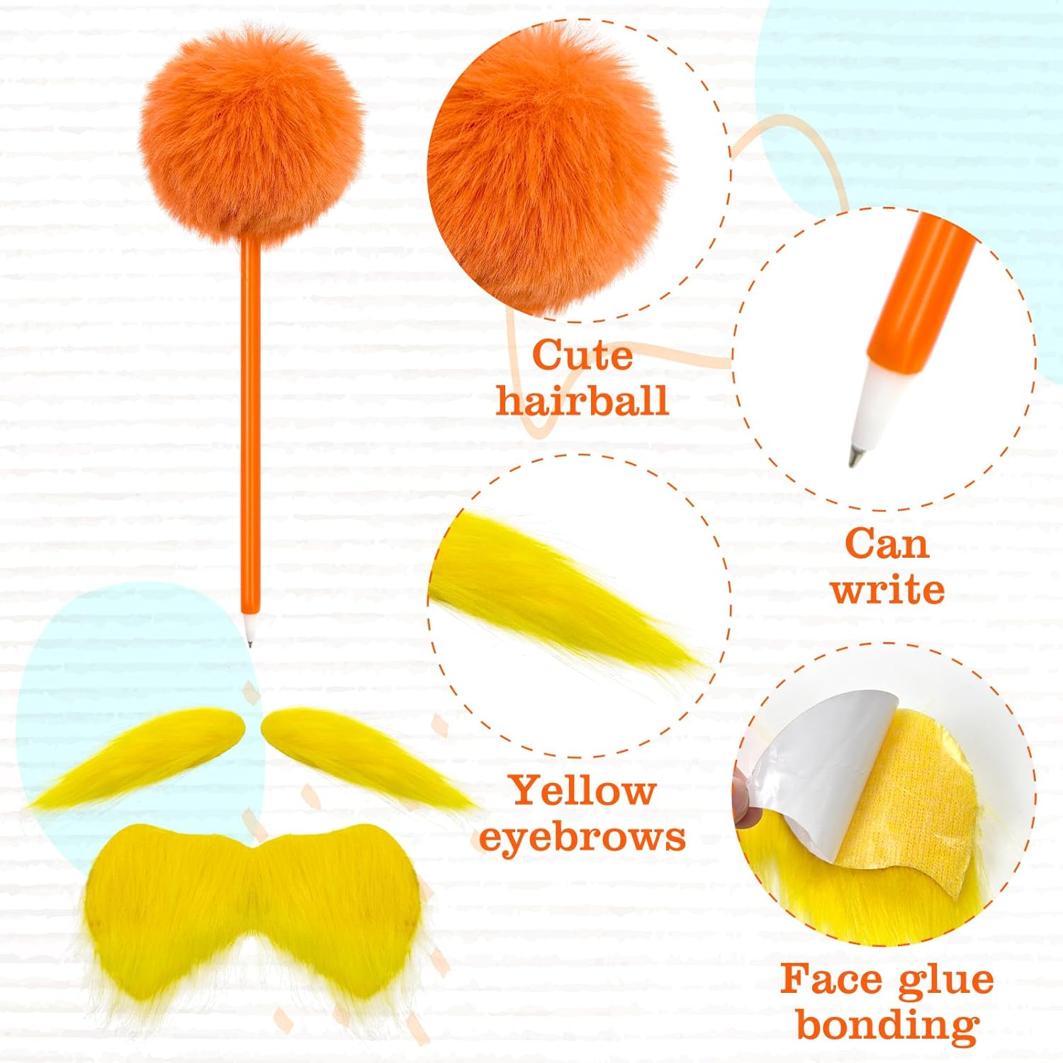 1778461531 56 Hikkcos Orange And Yellowe Tutu Costume Yellow Mustache Review Halloween