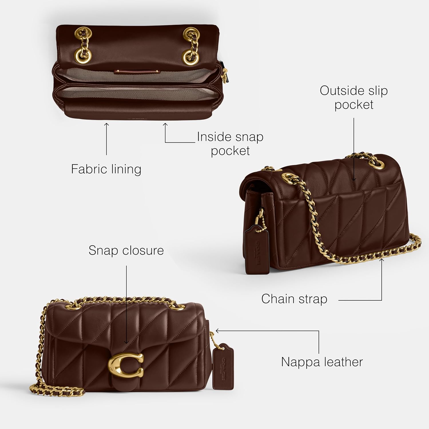 COACH Women's Quilted Leather Tabby 20 Shoulder Bag Review coach cherry bag 1778466757 576 COACH Womens Quilted Leather Tabby 20 Shoulder Bag Review Coach