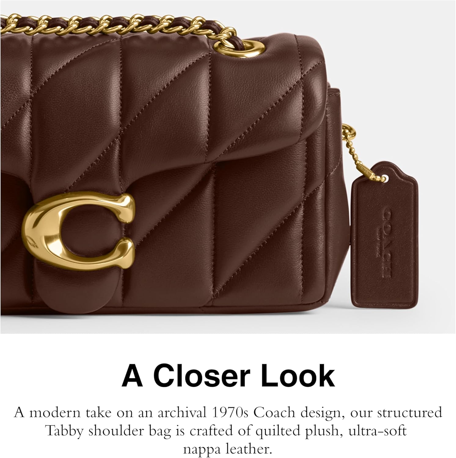COACH Women's Quilted Leather Tabby 20 Shoulder Bag Review coach cherry bag 1778466757 840 COACH Womens Quilted Leather Tabby 20 Shoulder Bag Review Coach
