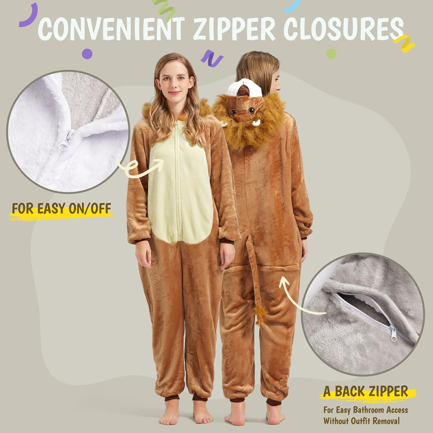 1778474484 513 SISKIN Animal Onesie Adult Onesies Pajamas For Women Review