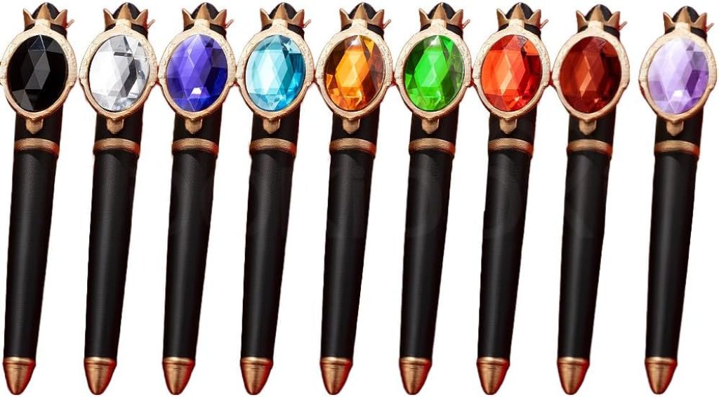 KIRA KIRA 1Pc Pen with 8 Colors Gemstones Movie Anime