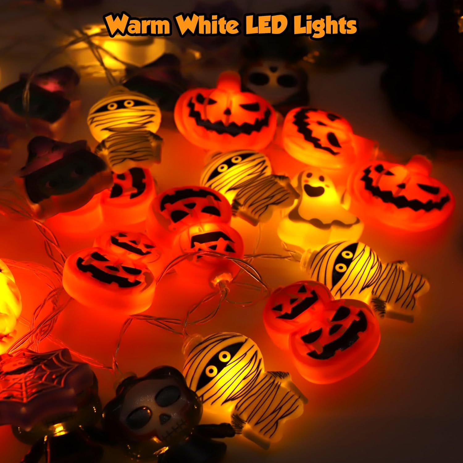 1778598890 343 Halloween Lights Decorations 10Ft 20 LED Halloween Review Best Halloween