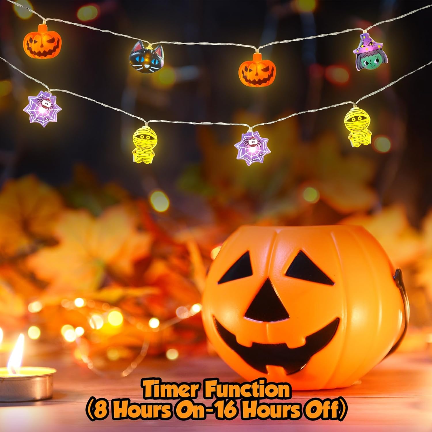 1778598892 396 Halloween Lights Decorations 10Ft 20 LED Halloween Review Best Halloween