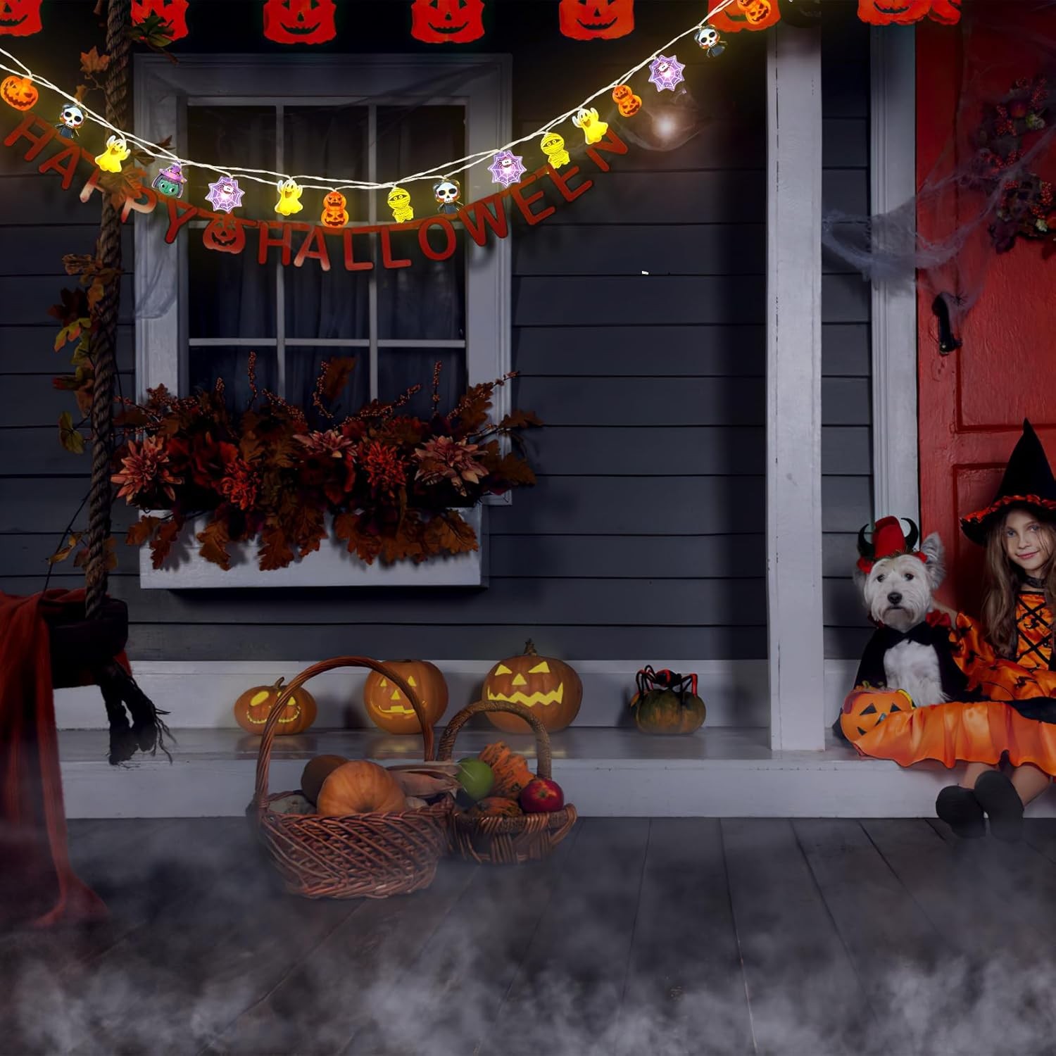 1778598894 276 Halloween Lights Decorations 10Ft 20 LED Halloween Review Best Halloween