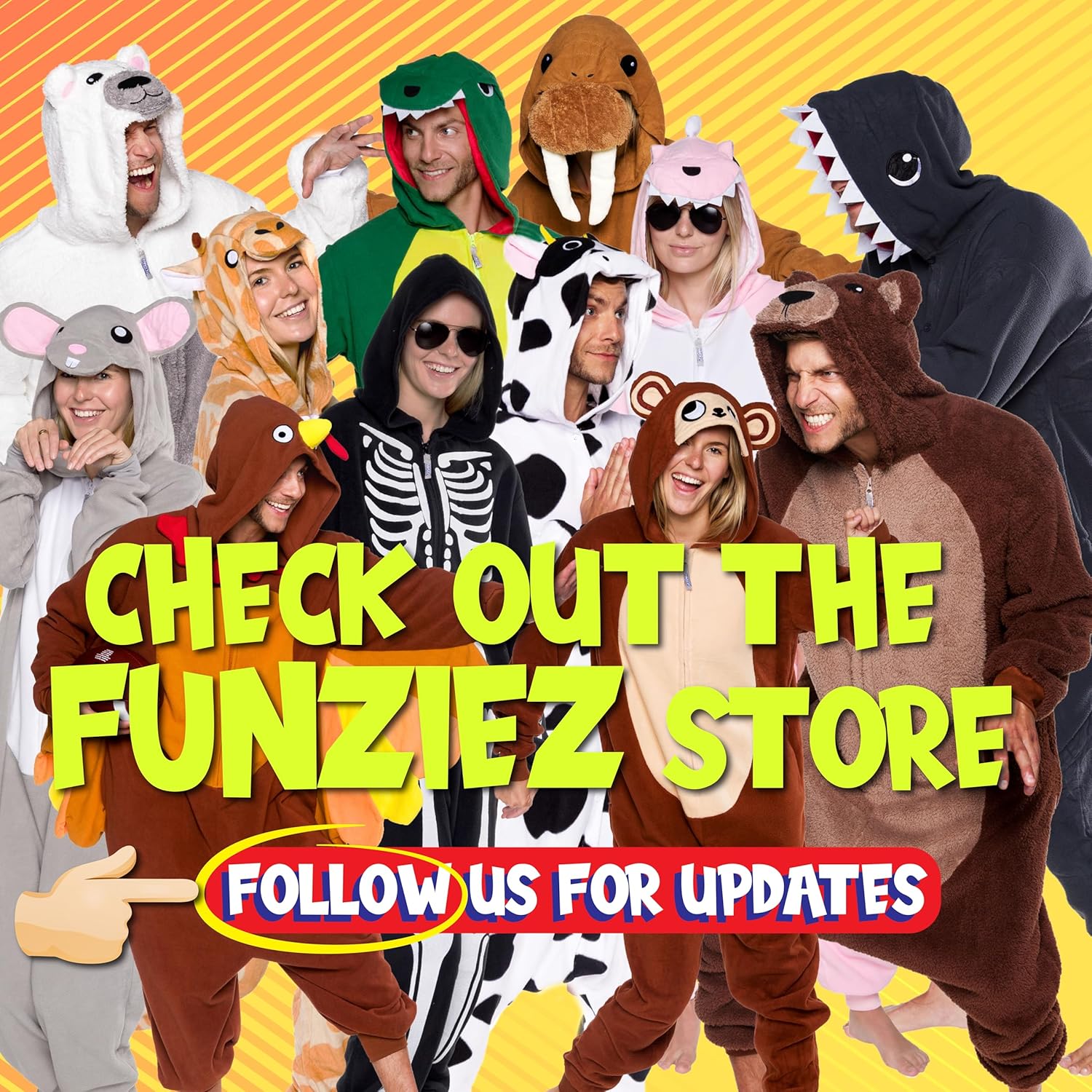 1778610585 705 Funziez Slim Fit Adult Onesie Animal Halloween Review Halloween