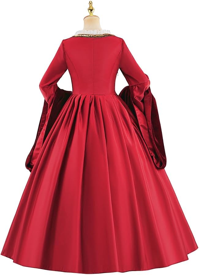 1778613381 161 Anne Boleyn Dress Tudor Queen Cosplay Costume Review Best Halloween