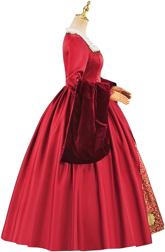 1778613381 469 Anne Boleyn Dress Tudor Queen Cosplay Costume Review Best Halloween