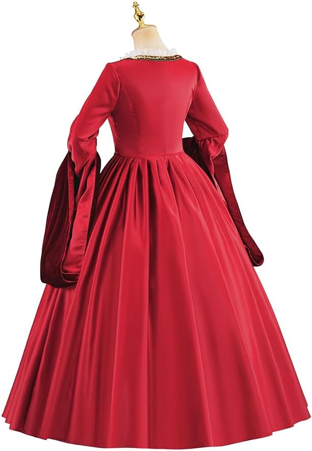 1778613384 152 Anne Boleyn Dress Tudor Queen Cosplay Costume Review Best Halloween
