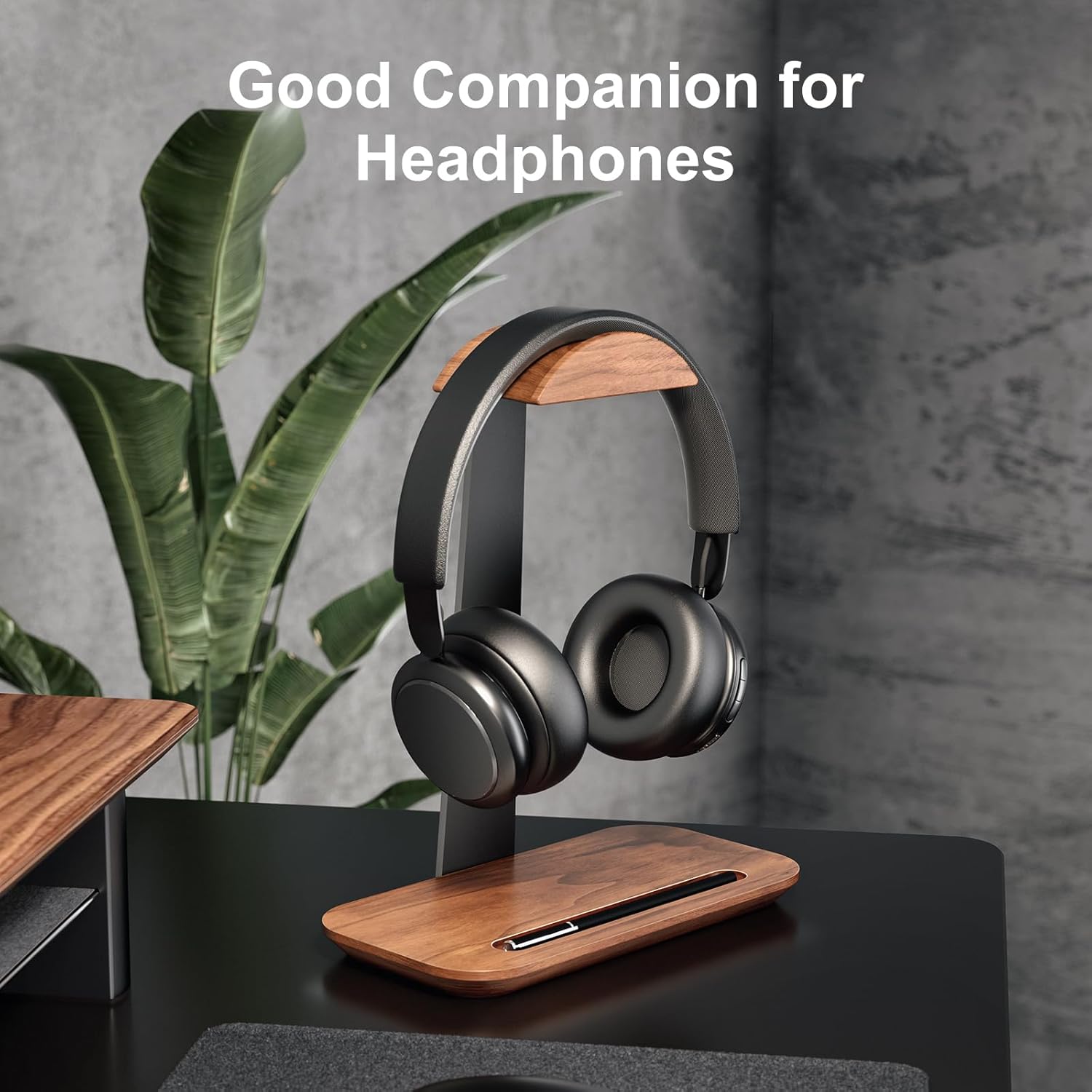 UPERGO Walnut Headphone Stand, Wood Headset Stand for Review gaming accessories 1778624957 353 UPERGO Walnut Headphone Stand Wood Headset Stand For Review Gaming