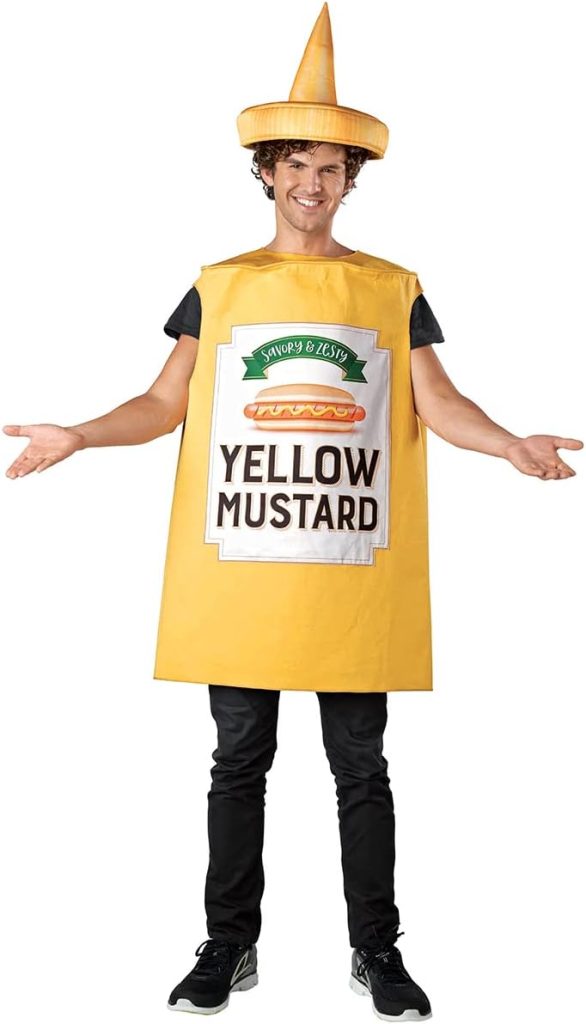 Seasons Mustard Costume Ketchup Cosplay Halloween