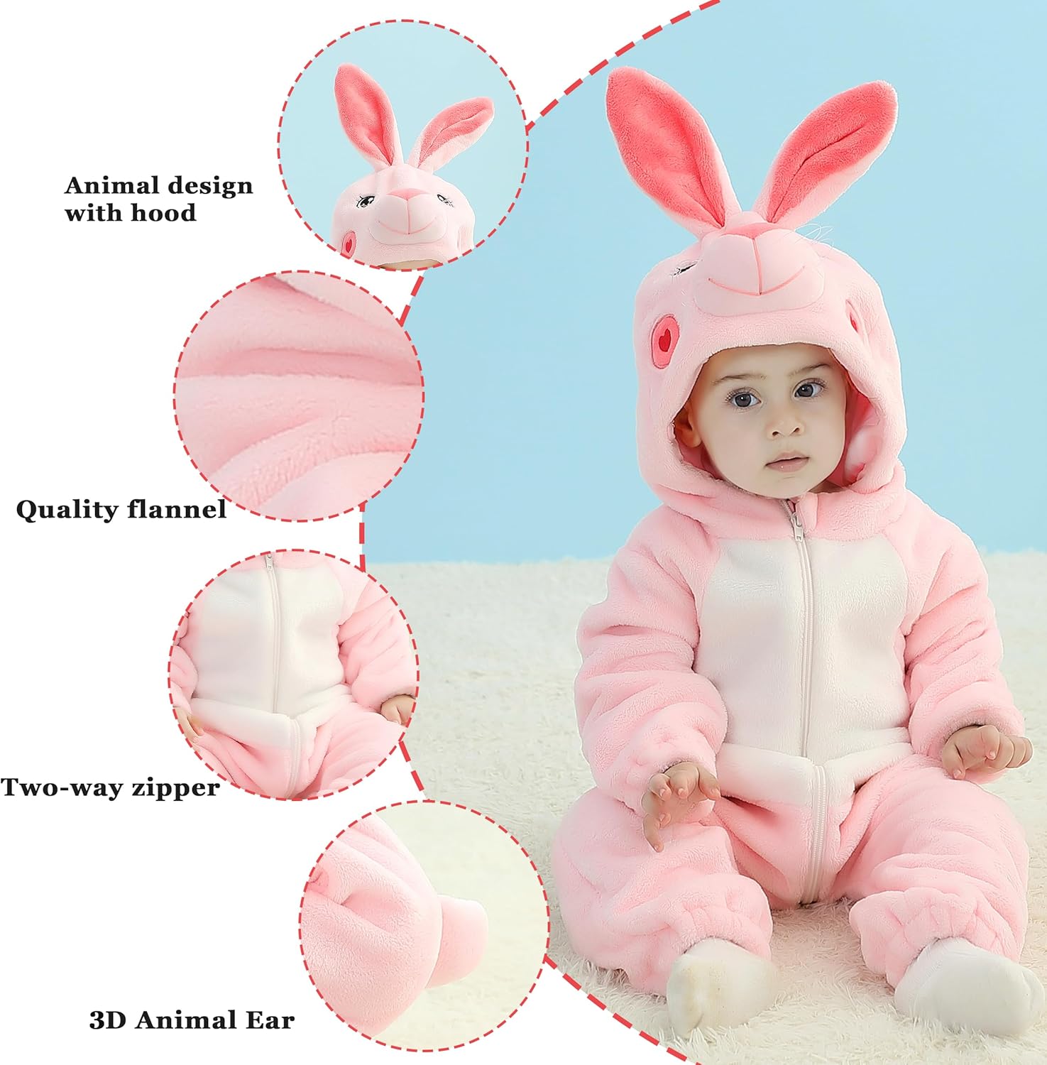 1778675803 89 TONWHAR Kids And Toddlers Infant Tiger Dinosaur Review Halloween Costumes