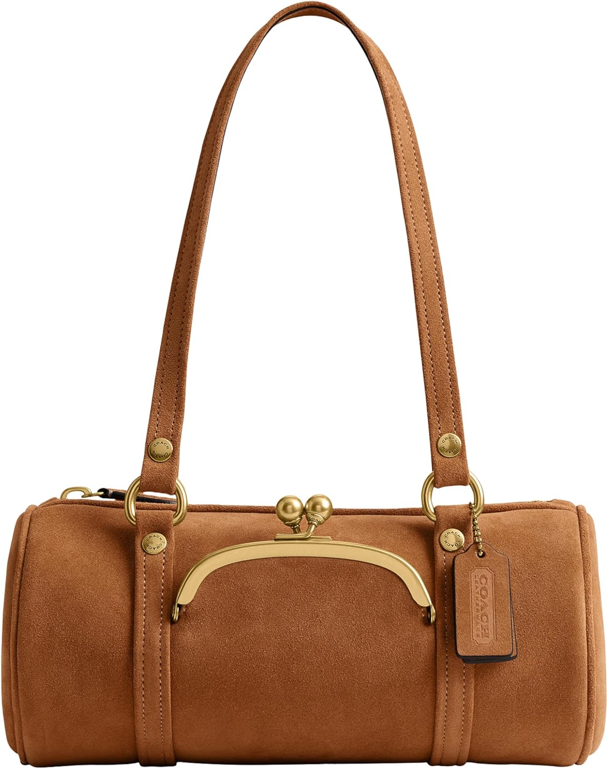 Coach Womens Coach Kisslock Barrel Bag 28 Review Coach Kisslock