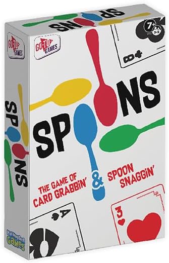 Spoons Games Card Games For Kids Deck Of Cards