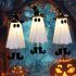 Halloween Ghost Bulletin Board Set Classroom Review halloween classroom decorations