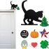 Halloween Decorations 8PCS Tiered Tray Decor, Cute Review halloween decor for small spaces