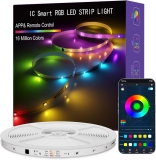 IC Smart RGB LED Strip Lights, 65.6FT LED Lights for Review LED lights
