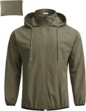 COOFANDY Men’s Light Rain Jacket with Hood Packable Review lightweight jacket