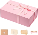 LIFELUM Pink Gift Box 13.85” x 8.35” x 4.45” Gift Review gift boxes