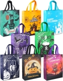 PARSUP 8PCS Trick or Treat Bags, Tote Bags with Review trick or treat bags