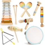 Baby Musical Instruments-Montessori Wooden Toys for Review educational toys