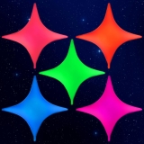 Mega-L Glow in the Dark Party Supplies, 5 Pcs Neon Star Review halloween kids decorations