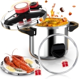 18/8 Stainless Steel Pressure Cooker 10 Quart, Review pressure cooker