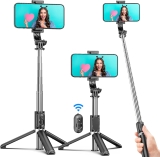 Selfie Stick Tripod, All in One Extendable & Portable Review smartphone accessories