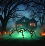 4.2Ft Giant Spider Halloween Decorations Outdoor 52″ Review halloween decorations under $50
