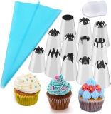 12PCS Large Piping Tips Set, Stainless Steel frosting Review halloween decorating tips