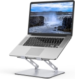 Laptop Stand for Desk, Adjustable Laptop Riser, Metal Review laptop stand