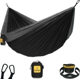 Wise Owl Outfitters Camping Hammock – 500lbs Portable Review hammock