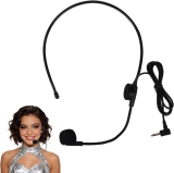 Fake Microphone Headset Prop, Singer Mic Headset Prop Review microphone