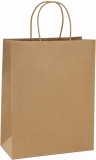 BagDream 10x5x13 Kraft Shopping Bags 100Pcs Brown Paper Review gift bags
