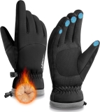 SIMARI Winter Waterproof Warm Gloves Women Men with Review gloves