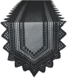 DII Black Lace Overlay Tabletop Collection Gothic Review halloween decor trends