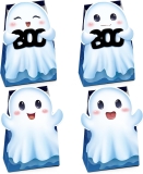 FRIDAY NIGHT 24 Pieces Halloween Ghost Candy Boxes Review halloween treat boxes