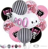 10 Pcs Halloween Party Balloons Decorations, 12-27 inch Review halloween balloons