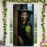 Halloween Door Cover 71×35 Inch Front Porch Door Banner Review halloween banners