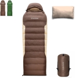 Down Sleeping Bag with Pillow, Ultralight Rectangular Review sleeping bag
