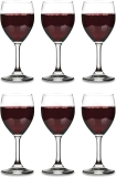 Vikko 8.5 Ounce Small Wine Glasses Set of 6, Fancy Red Review wine glasses